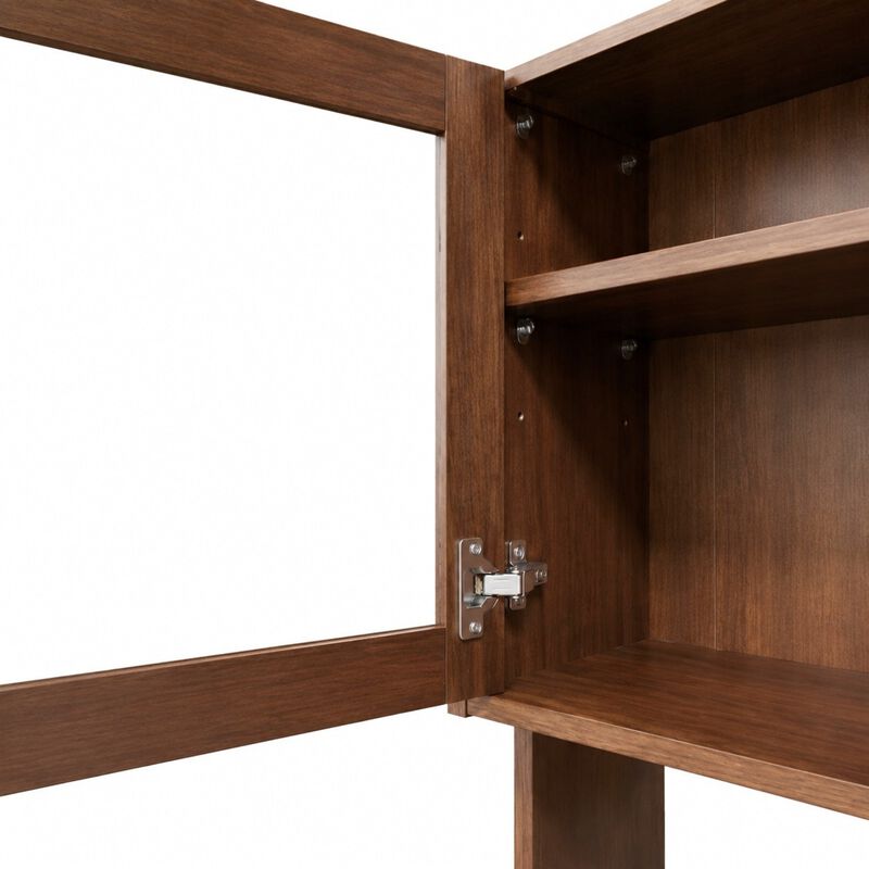 Fumbag Modern Hutch‑Style Kitchen Buffet Cabinet image number 7