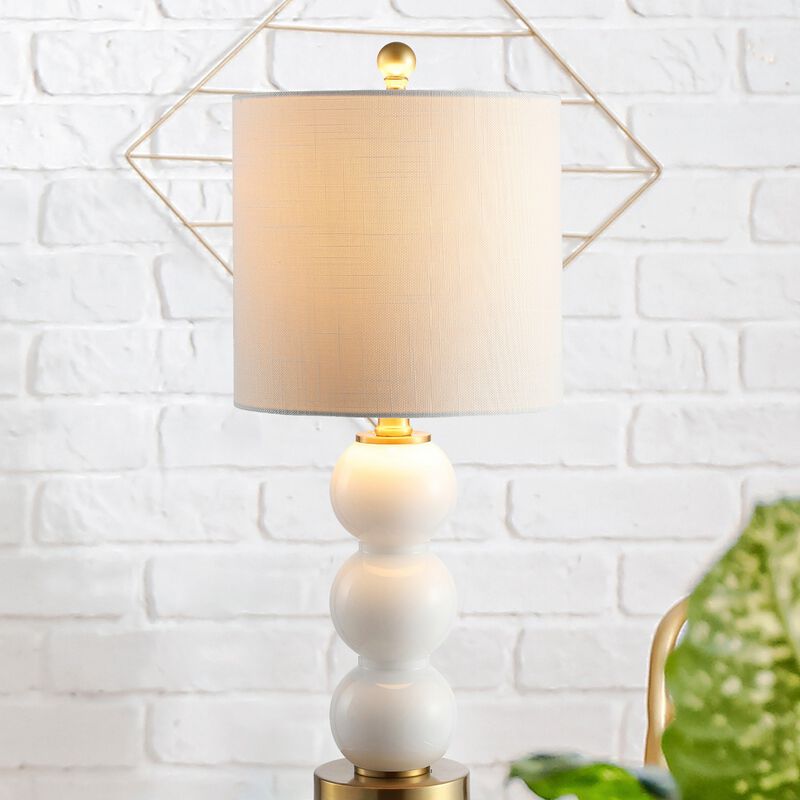 February Glassmetal LED Table Lamp