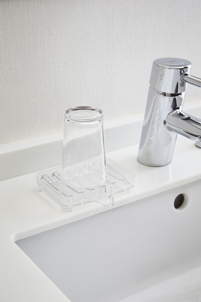 Self-Draining Soap Tray