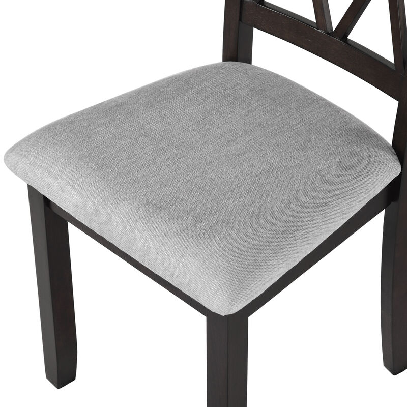 Merax Modern Upholstered Dining Chairs Set of 2