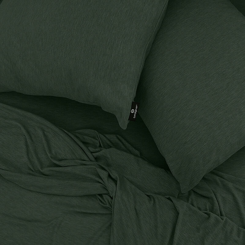 Hyper-Wool Queen Sheet Set - Forest Green