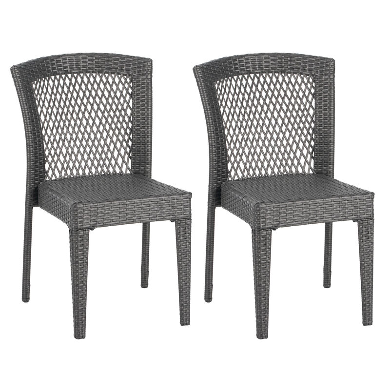 Merax Outdoor Dining  Leisure Chairs Set of 2