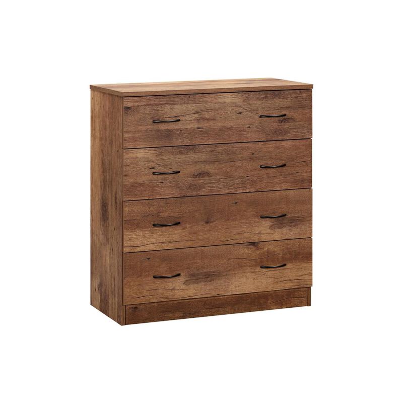 Four Drawer Chest in Mountain Oak
