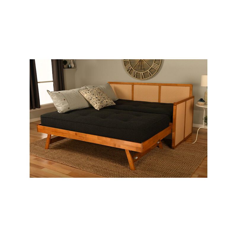 Abaco Pop-Up Daybed with Mattresses - Honey Finish image number 2