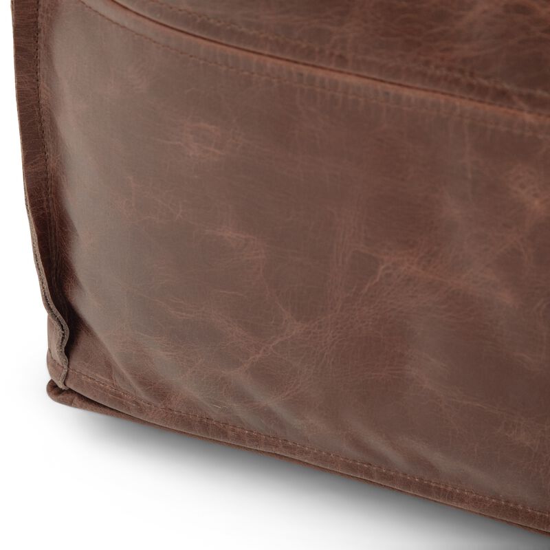 Simpli Home Sheffield Square Pouf image number 6