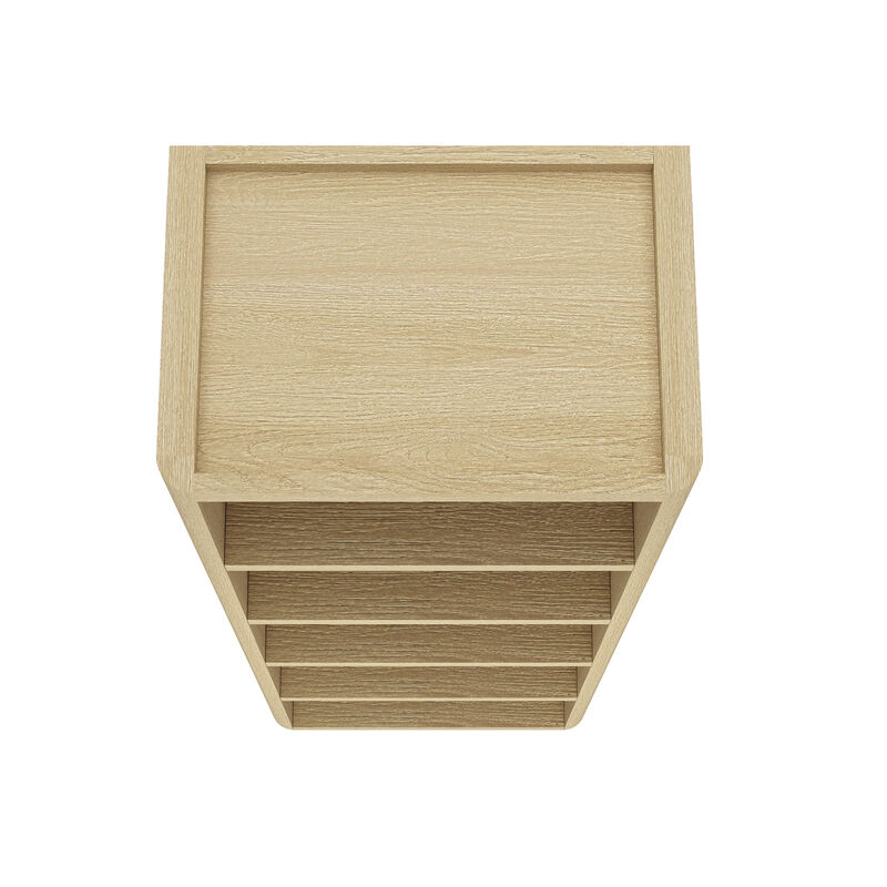 Rivington Neutral Open Bookcase (Set of 3)