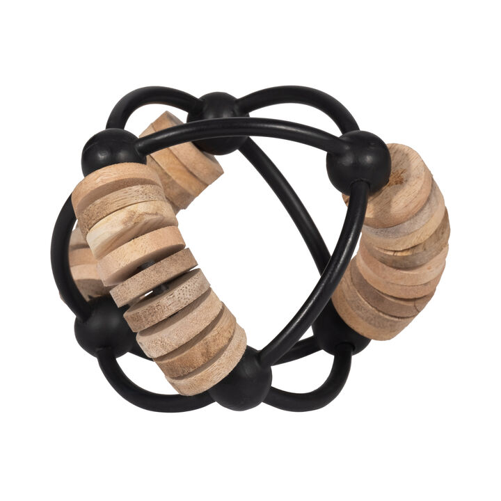 Metal 6" Abacus Orb