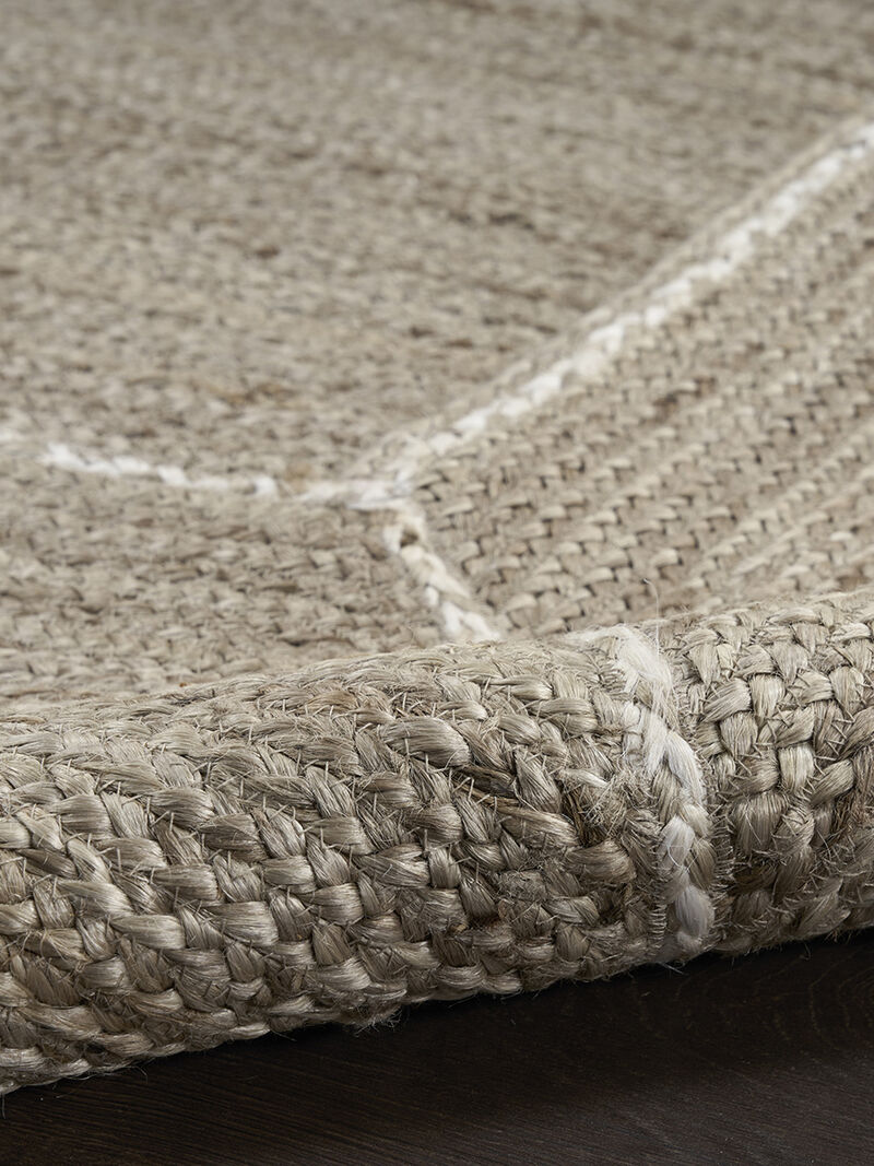Terrazzo Jute TRJ01 Natural/Gray 6' x 9' Rug