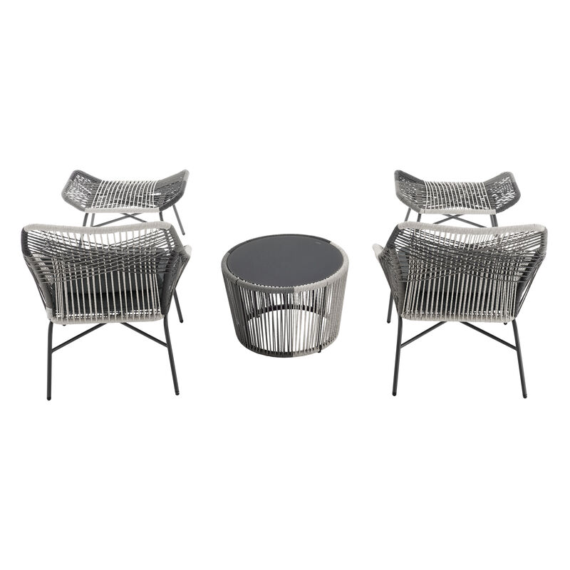 Ashland Gray Patio Set