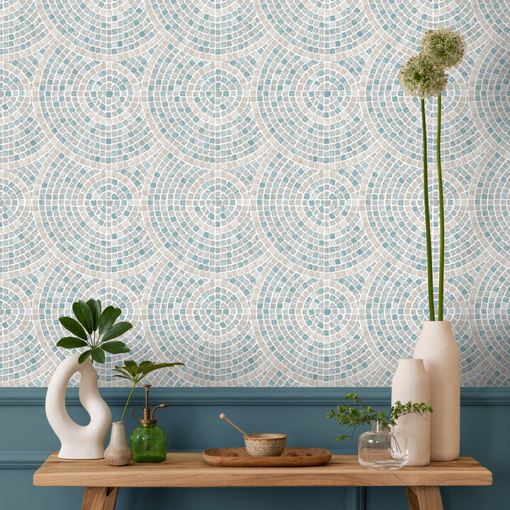 Mosaic Mirage Wallpaper