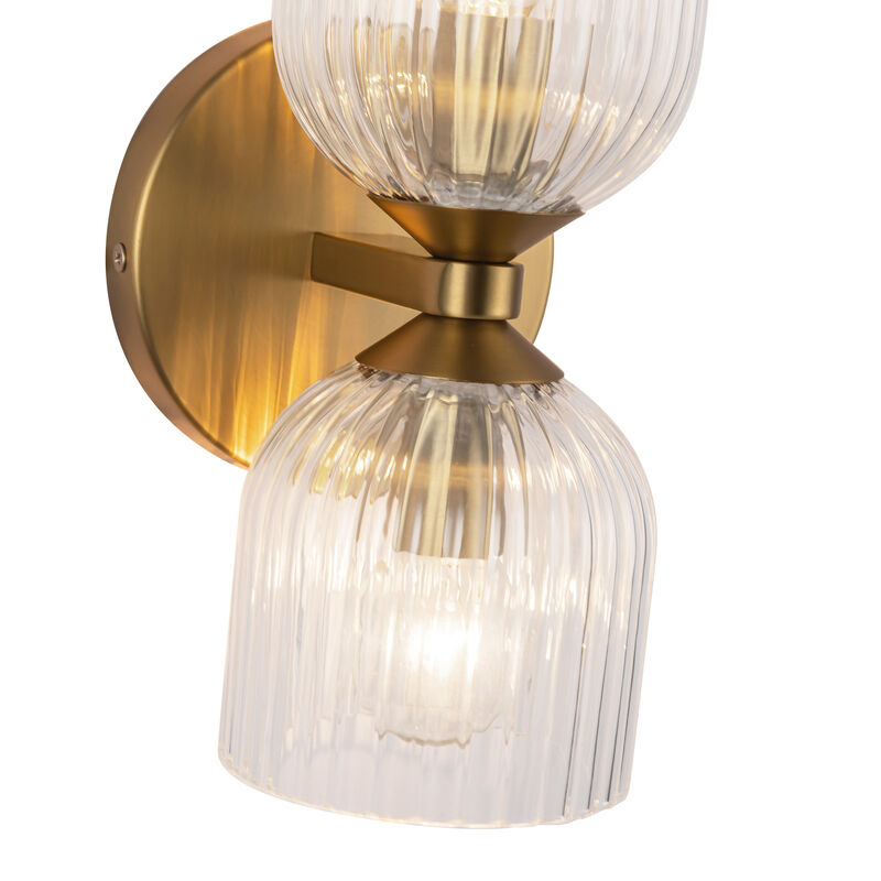Nelly 12-in Socket Damp-Rated Wall/Vanity Light image number 7