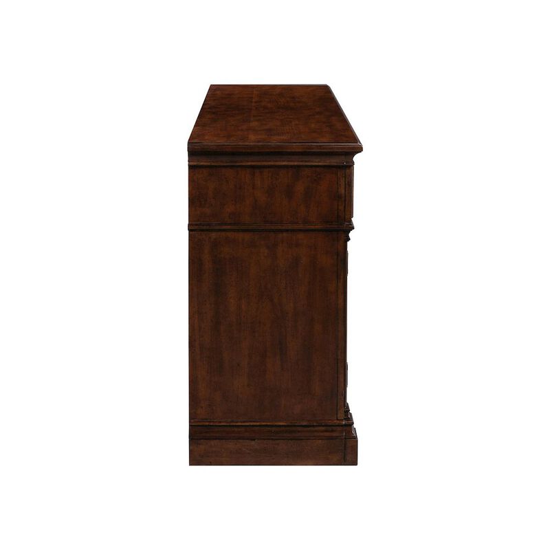 Liberty Furniture Arden Road 84 Inch TV Console for Living Room  - Satin Cherry image number 7