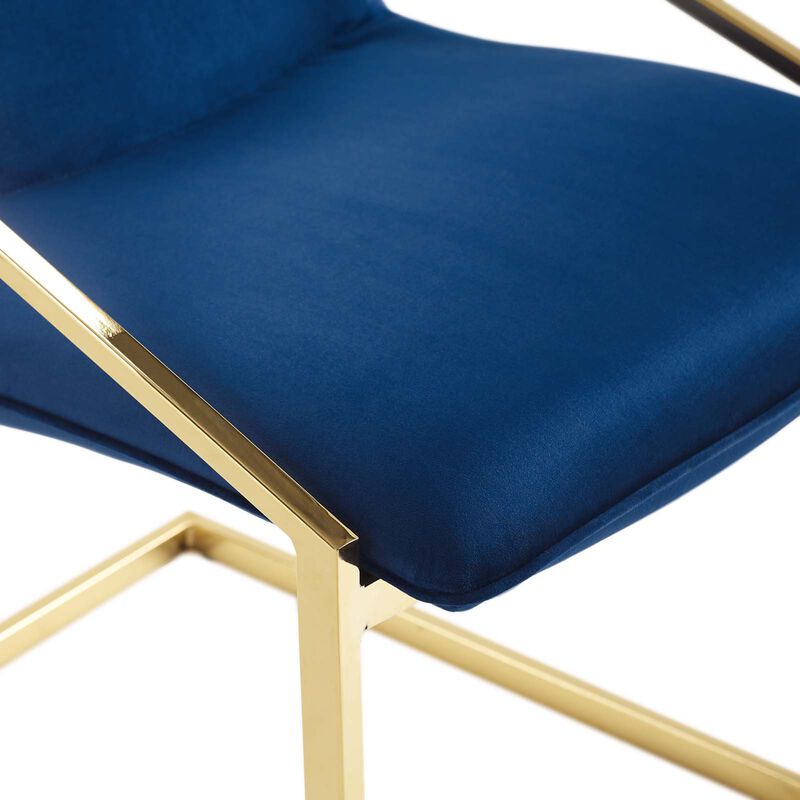 Pitch Performance Velvet Dining Armchair image number 5