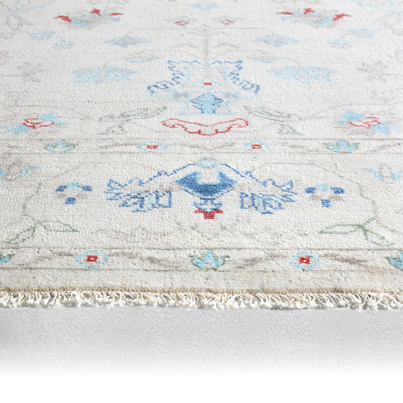 Jaipur Revival  Hacci FogJAR01 5'X8' Rug image number 1
