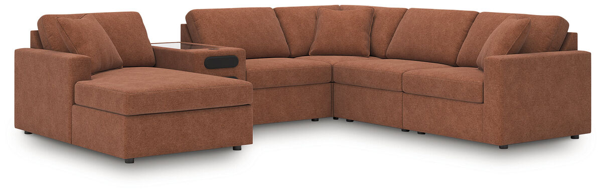 Modmax 6-Piece Sectional with Audio System and Chaise