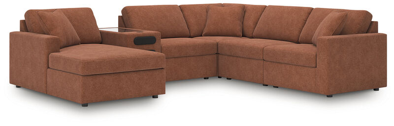 Modmax 6-Piece Sectional with Audio System and Chaise image number 0