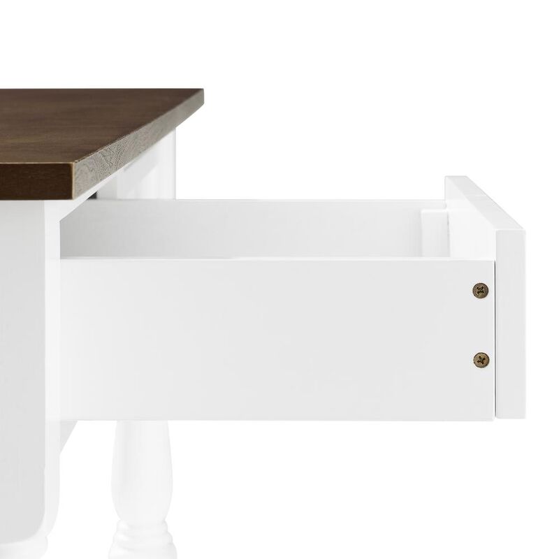 Crosley Furniture Caitlyn Wood Top Kitchen Island