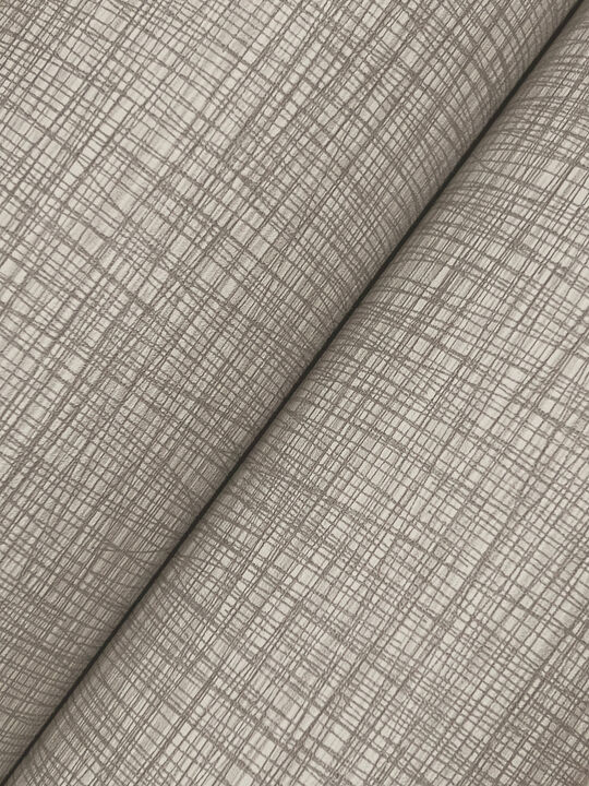 Crossover Neutral Crosshatch Wallpaper (Set of 2)