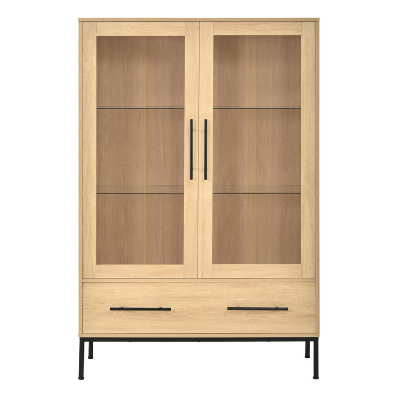 Wuvind 60'' Tall Display Cabinet image number 0