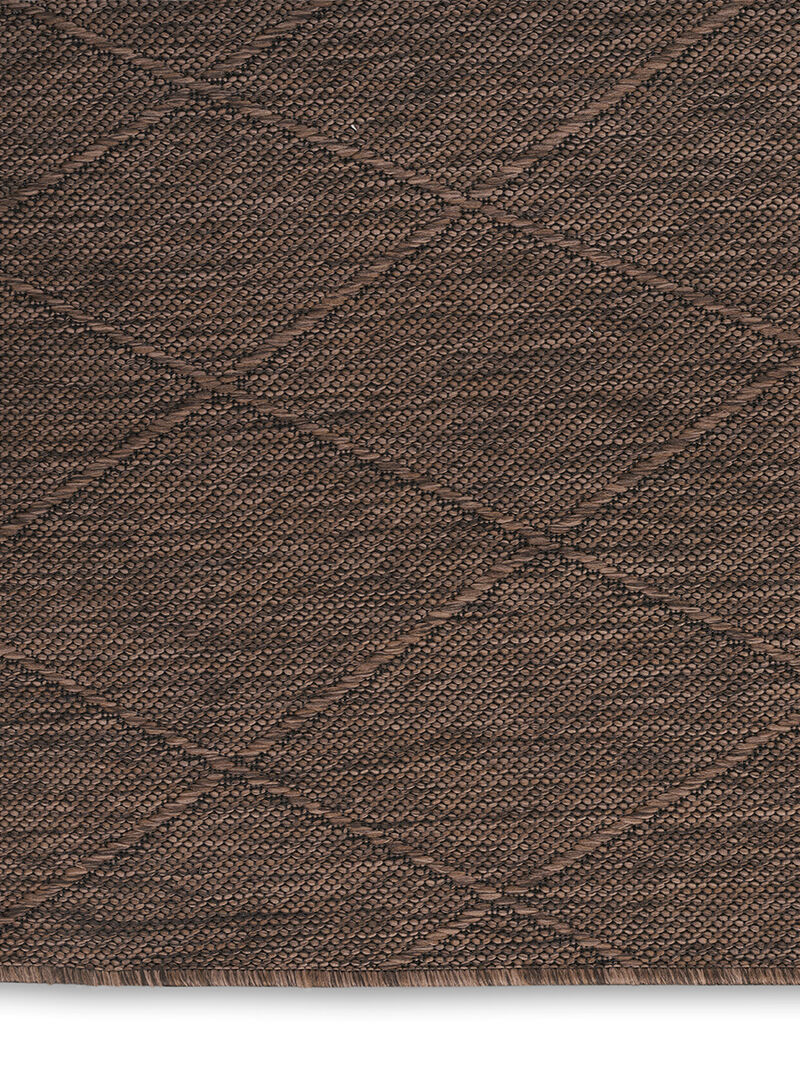 Washable Solutions WSL01 Mocha 2'2" x 8' Rug