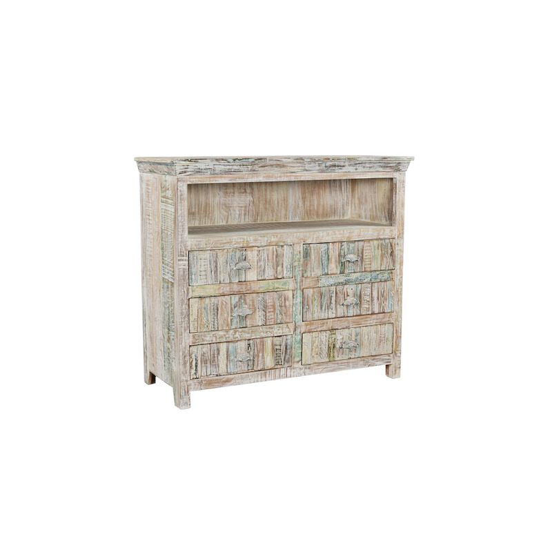 Taran Designs Prescott 6-drawer Solid Wood Media Chest