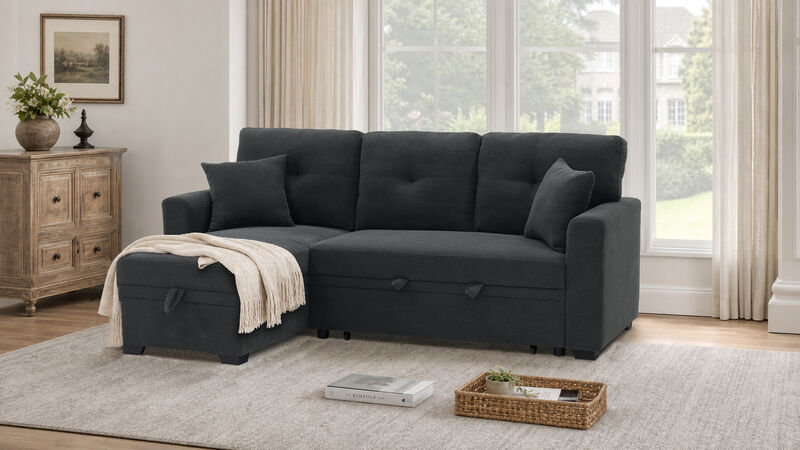 Ludfob Storage Sleeper Sofa image number 7