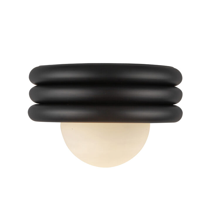 Harvey 12 in Socket Semi Flush Mount