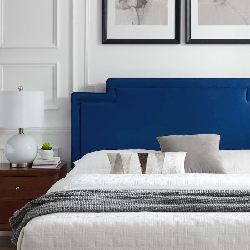 Liva Performance Velvet King Bed image number 8