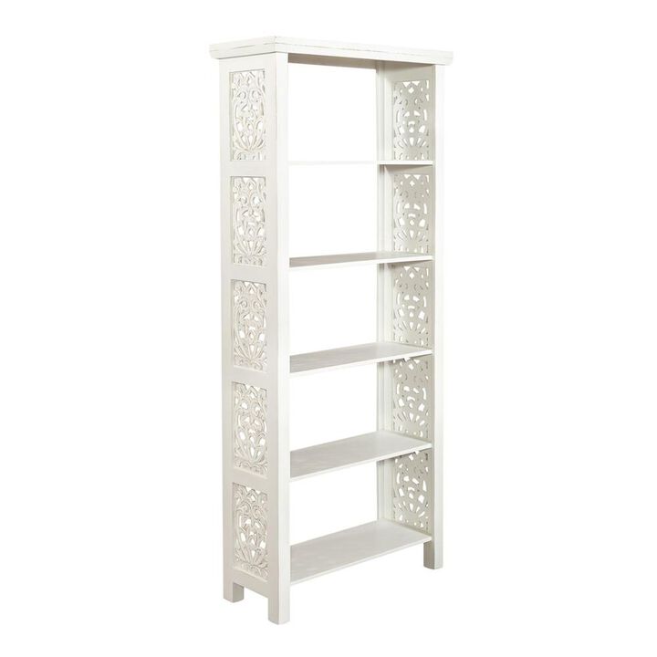Liberty Furniture Trellis Lane Accent Bookcase in Weathered