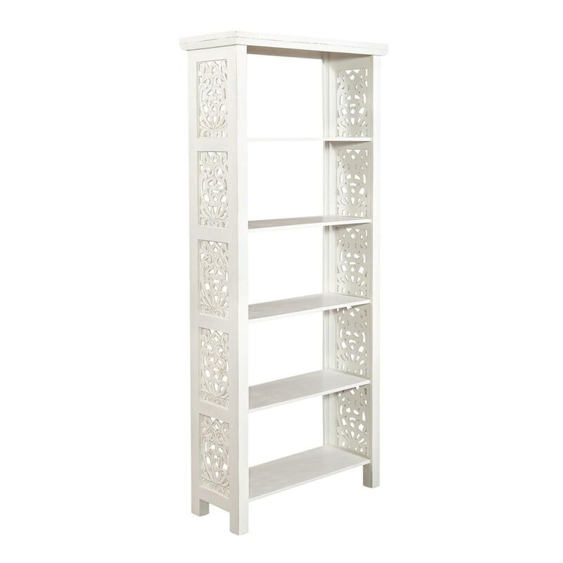 Liberty Furniture Trellis Lane Accent Bookcase in Weathered image number 0