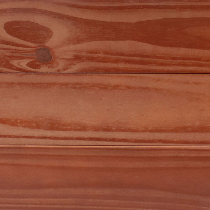 Acacia Wood Planter Box with Removable Planter Bag