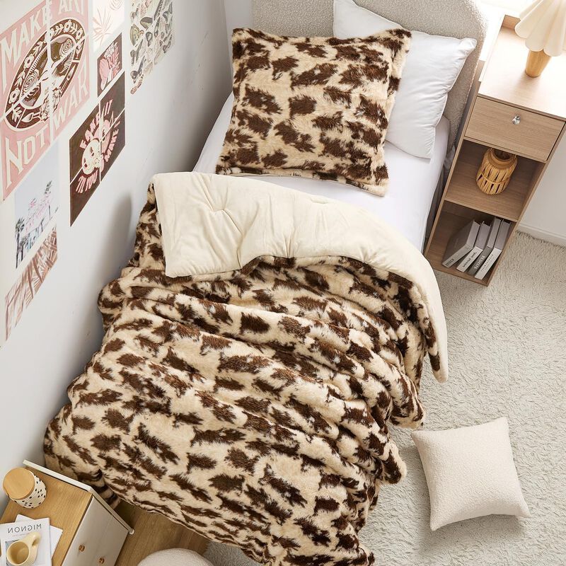 Cowboy - Coma Inducer&reg; Oversized Comforter Set - Brown Cow