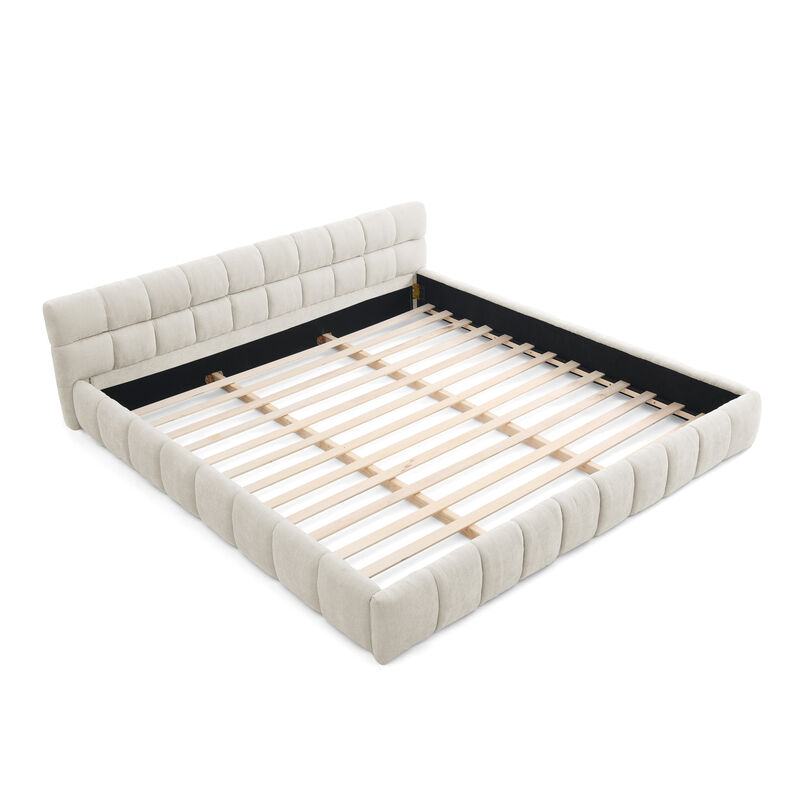 Sarfum Upholstered Bed Frame image number 3