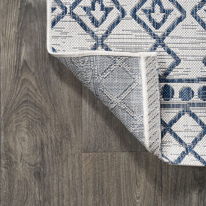 Kafel Tribal Bohemian Indoor/Outdoor Area Rug