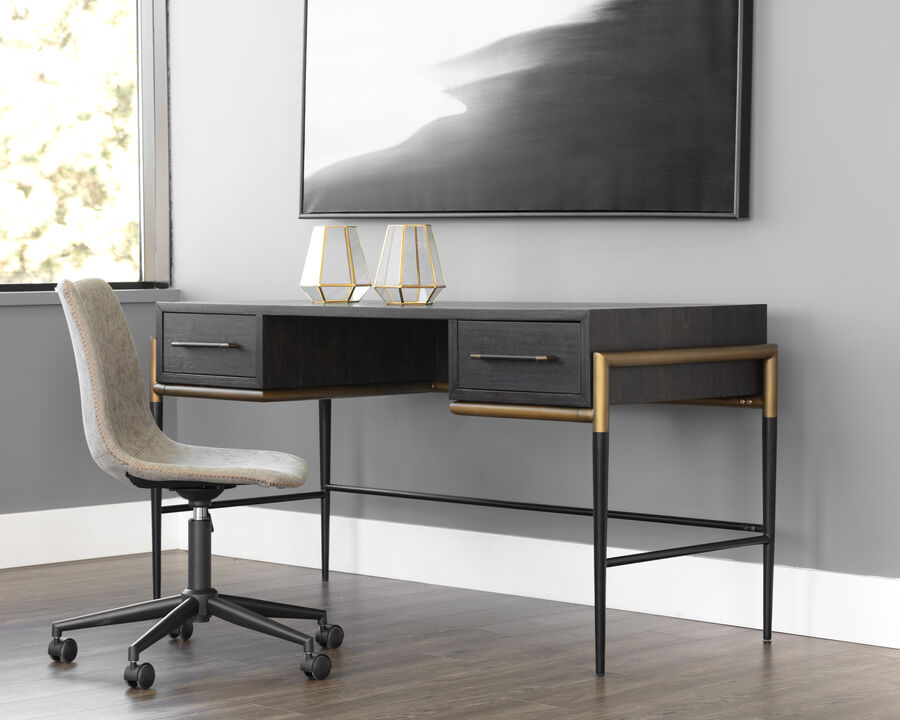 Weldrick Espresso Desk
