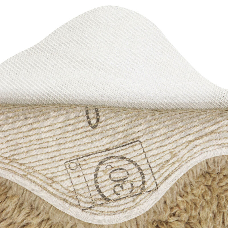 Woolable rug Woolly - Sheep Beige