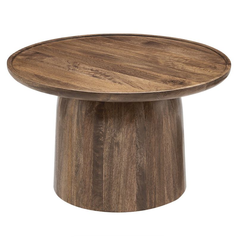 Holloway 30" Round Wood Coffee Table image number 3