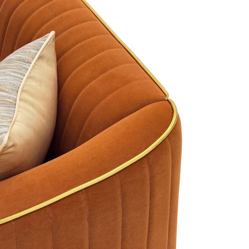 Grebol 3 Seater Velvet Sofa image number 6