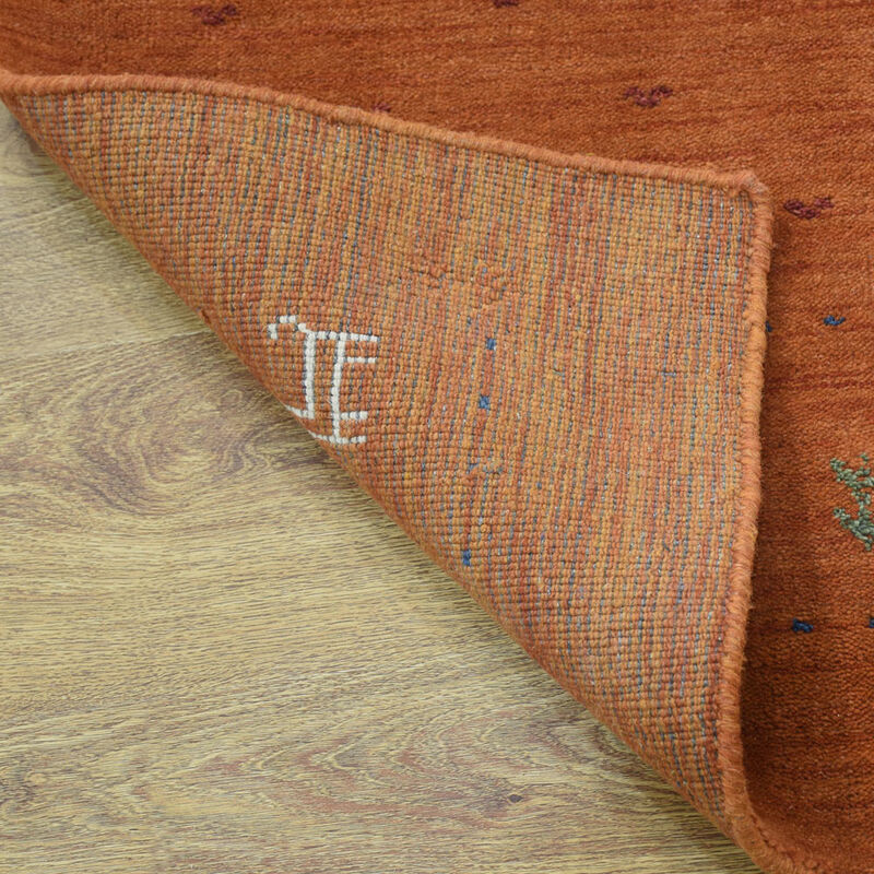 RUGSOTIC CARPETS HAND KNOTTED LOOM WOOL ECO-FRIENDLY AREA RUGS  - Runner, Contemporary Modern Design, High Pile Thick Handmade Anti Skid Rugs for Living Room (L00585) image number 5