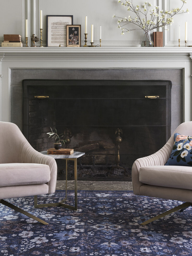 Palais PAL02 Navy 7'6" x 9'6" Rug