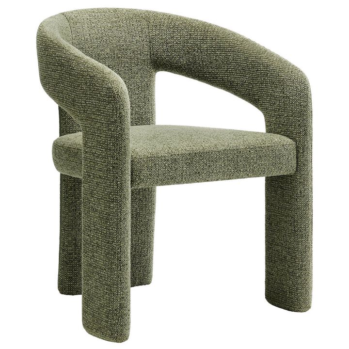 Modway Oslo Barrel Fabric Upholstered Dining Accent Chair