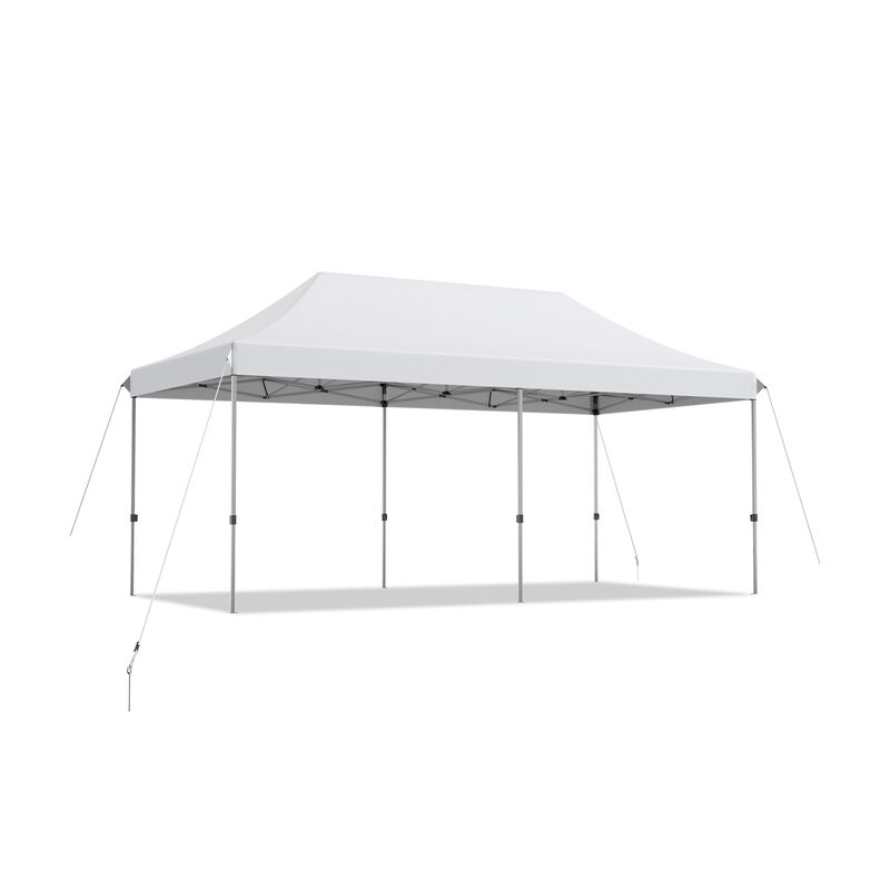 Adjustable Folding Heavy-Duty Sun Shelter with Carrying Bag for Outdoor Events and Beach Days