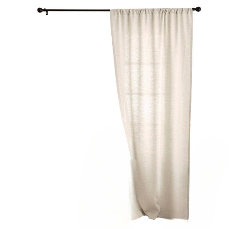 Solino Home 100% Pure Linen Curtain - Linen Curtain