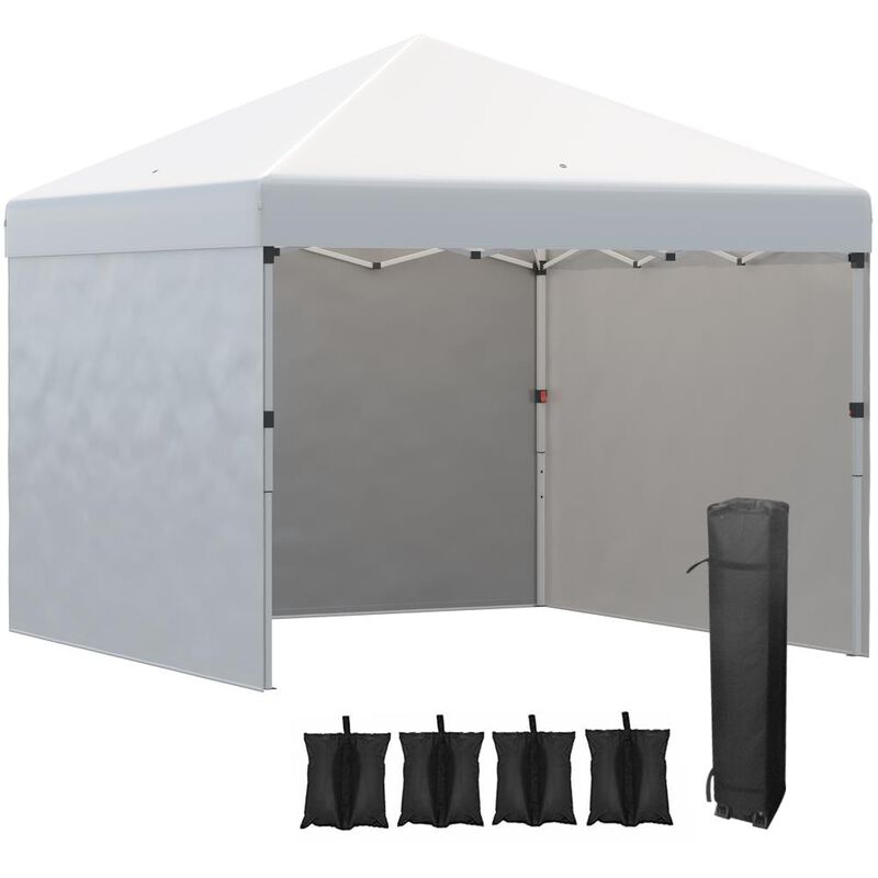 Hivvago Height-Adjustable 10' x 10' Party Tent image number 0