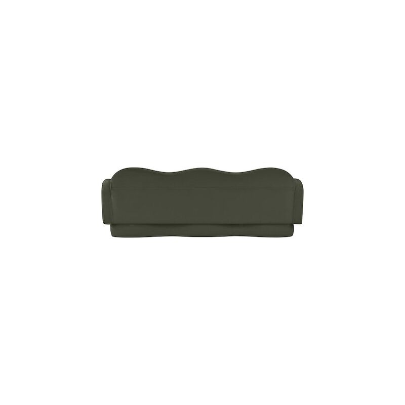 Meridian Furniture Bloom Green Velvet Sofa