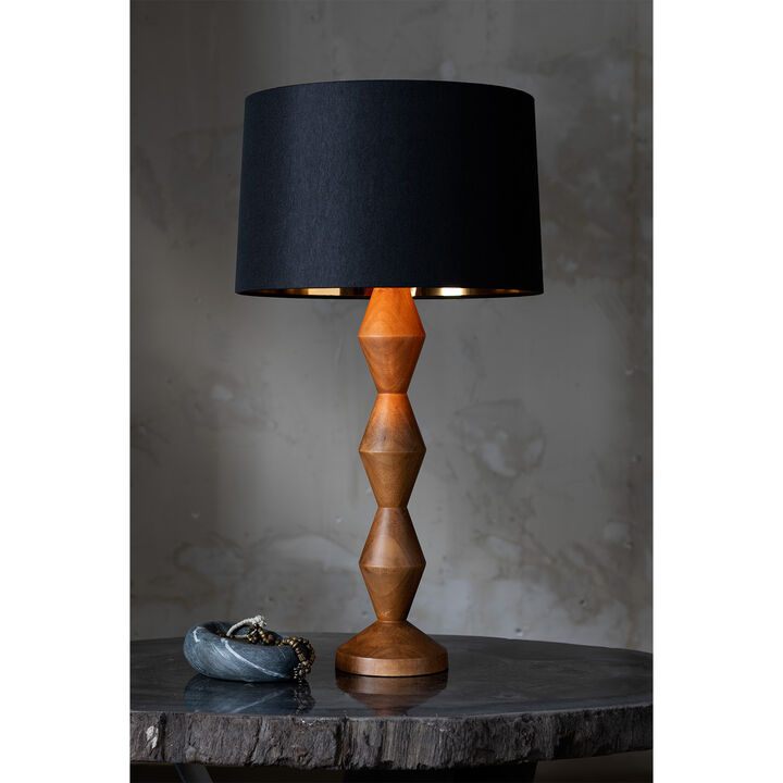 Crew Walnut Buffet Lamp