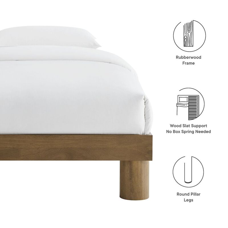 Runa Wood Twin Platform Bed image number 3