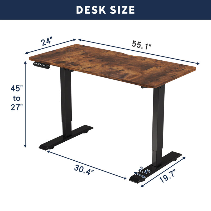Tekerd Adjustable Desk image number 3