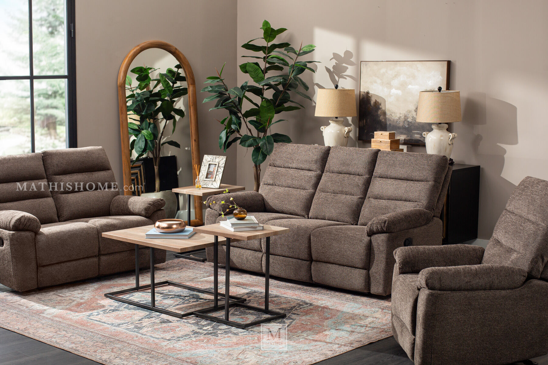 Savannah Reclining Sofa | Mathis Home