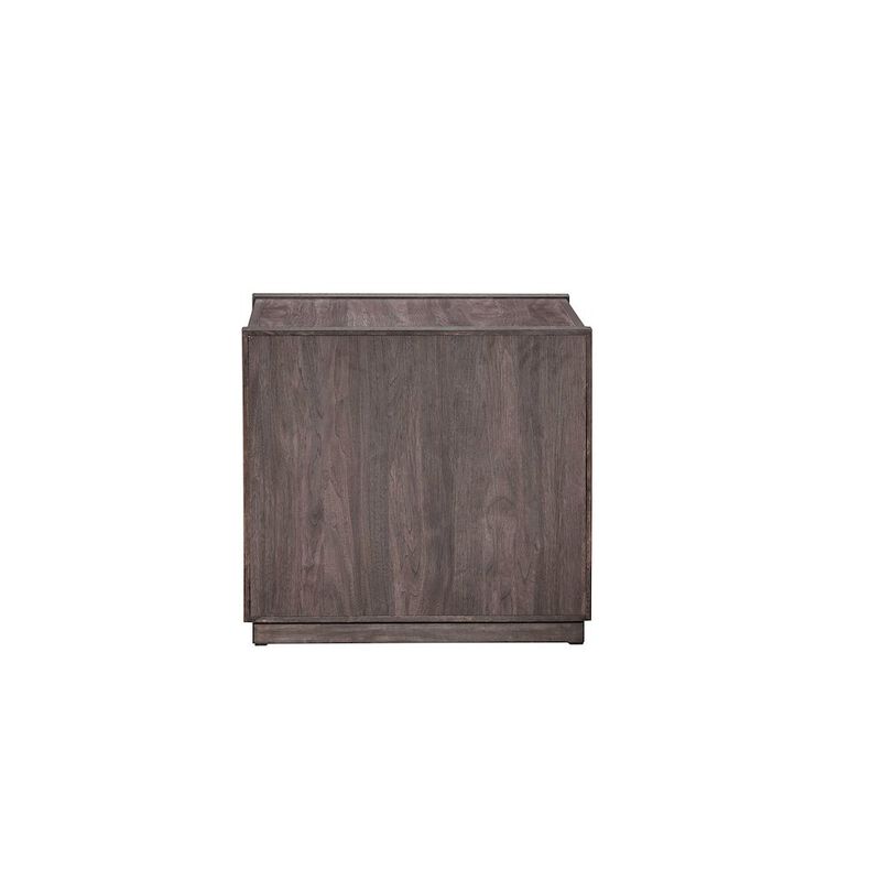 Liberty Furniture Modern Edge End Table for Living Room Contemporary - Caffe Brown image number 3